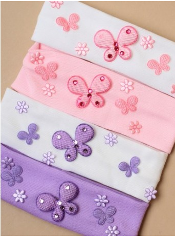 Bandeau papillon bebe 1