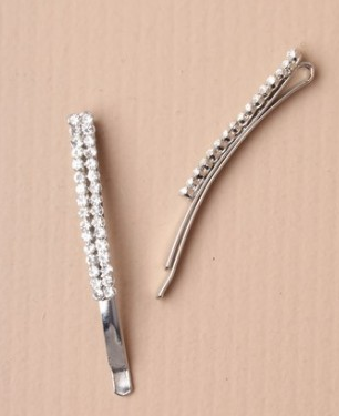 Barrette a cheveux diamant de 6 cm