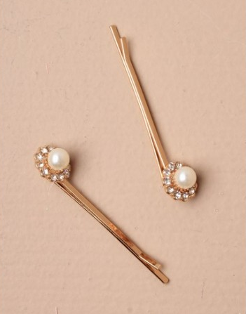 Barrette a cheveux femme strass