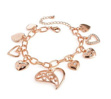 Bracelet de coeurs