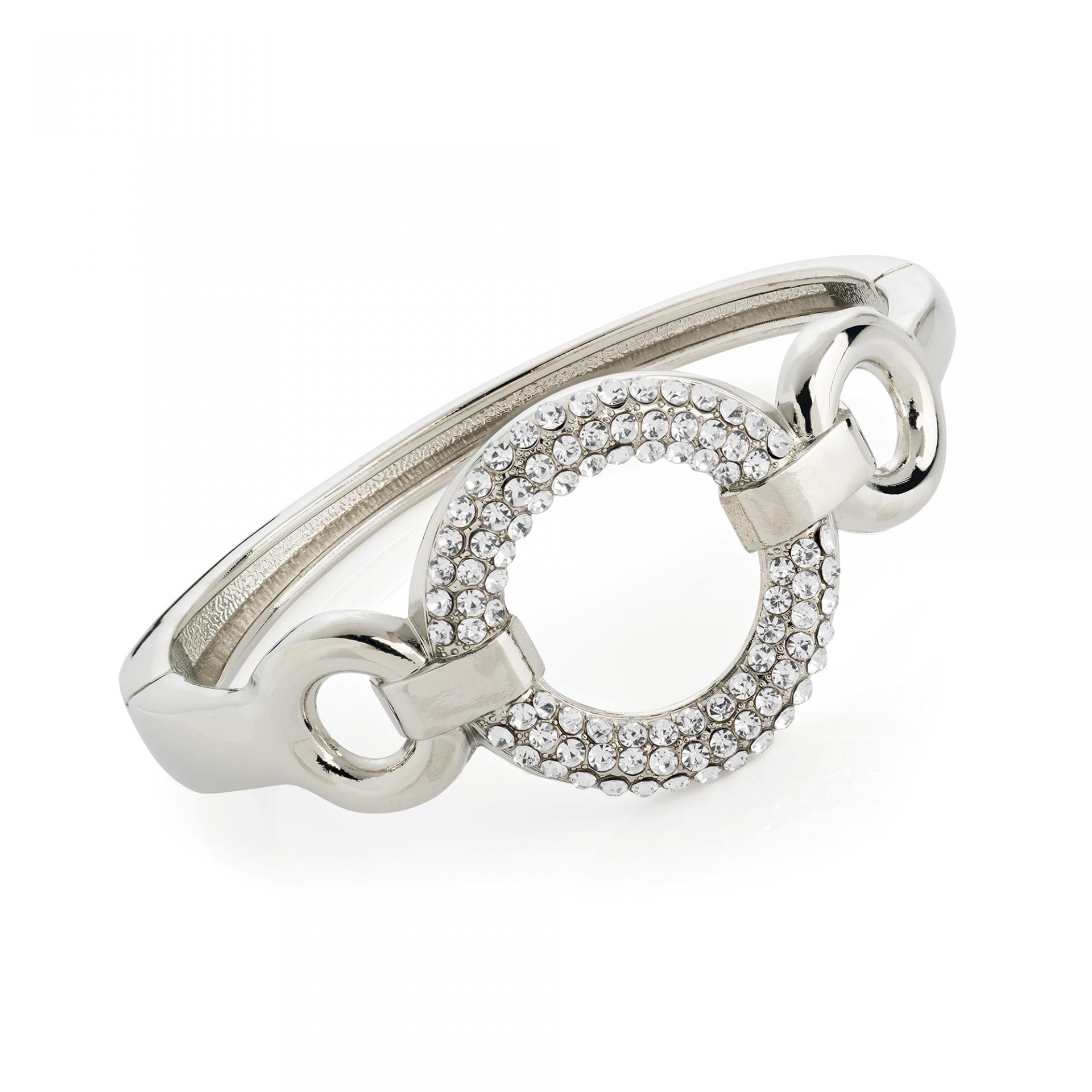 Bracelet fantaisie jonc en argent