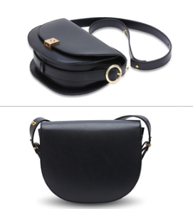Design sac bandouliere moderne noir 1