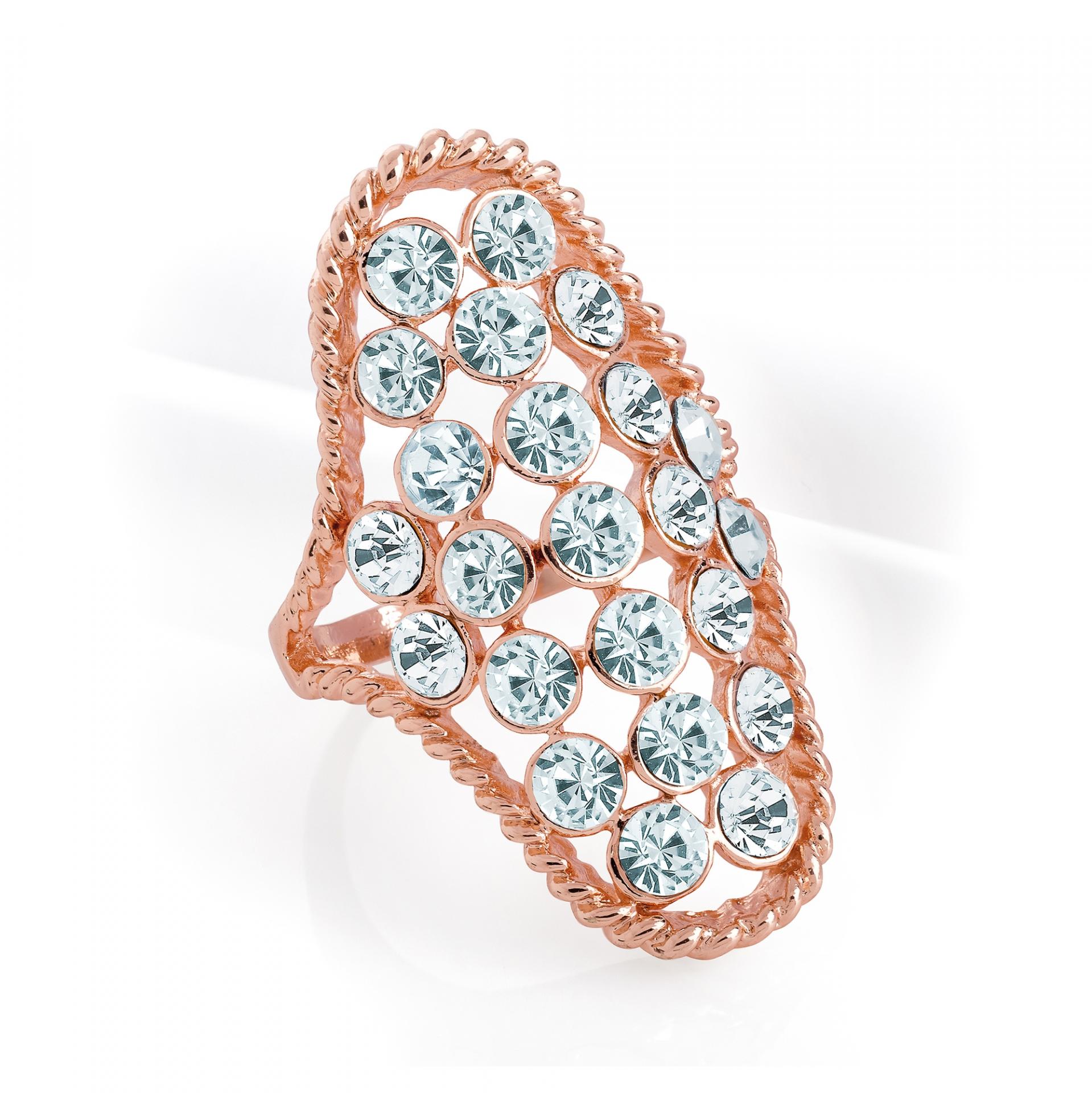 Grosse bague fantaisie ovale