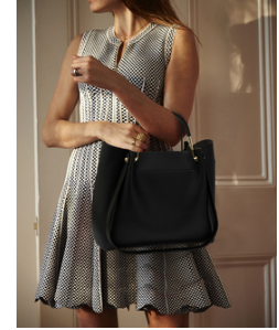 Idee tenue avec sac cabas femme noir