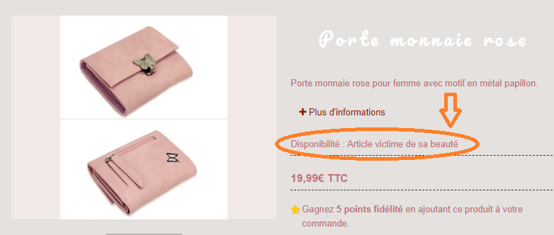 Les stocks sont limites 1