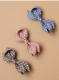 Pince a cheveux pour fille motif a pois