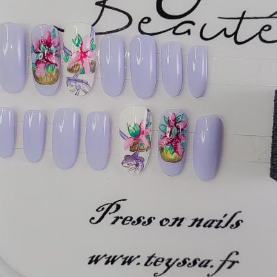 Kit de press on nails  - faux ongles femme