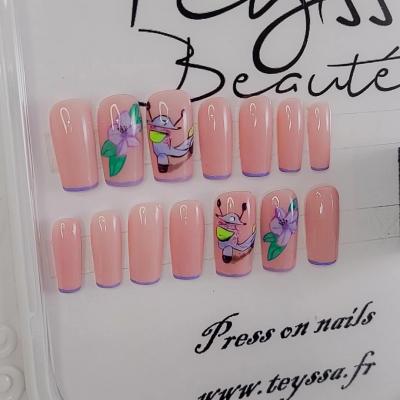Kit de press on nails  - faux ongles femme
