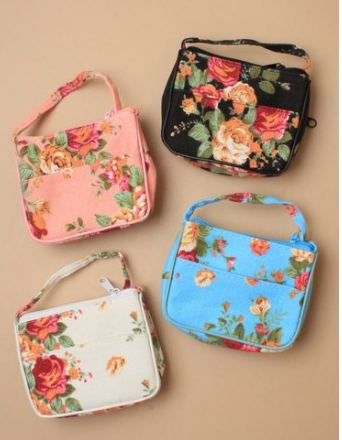 Sac de couleurs automnales