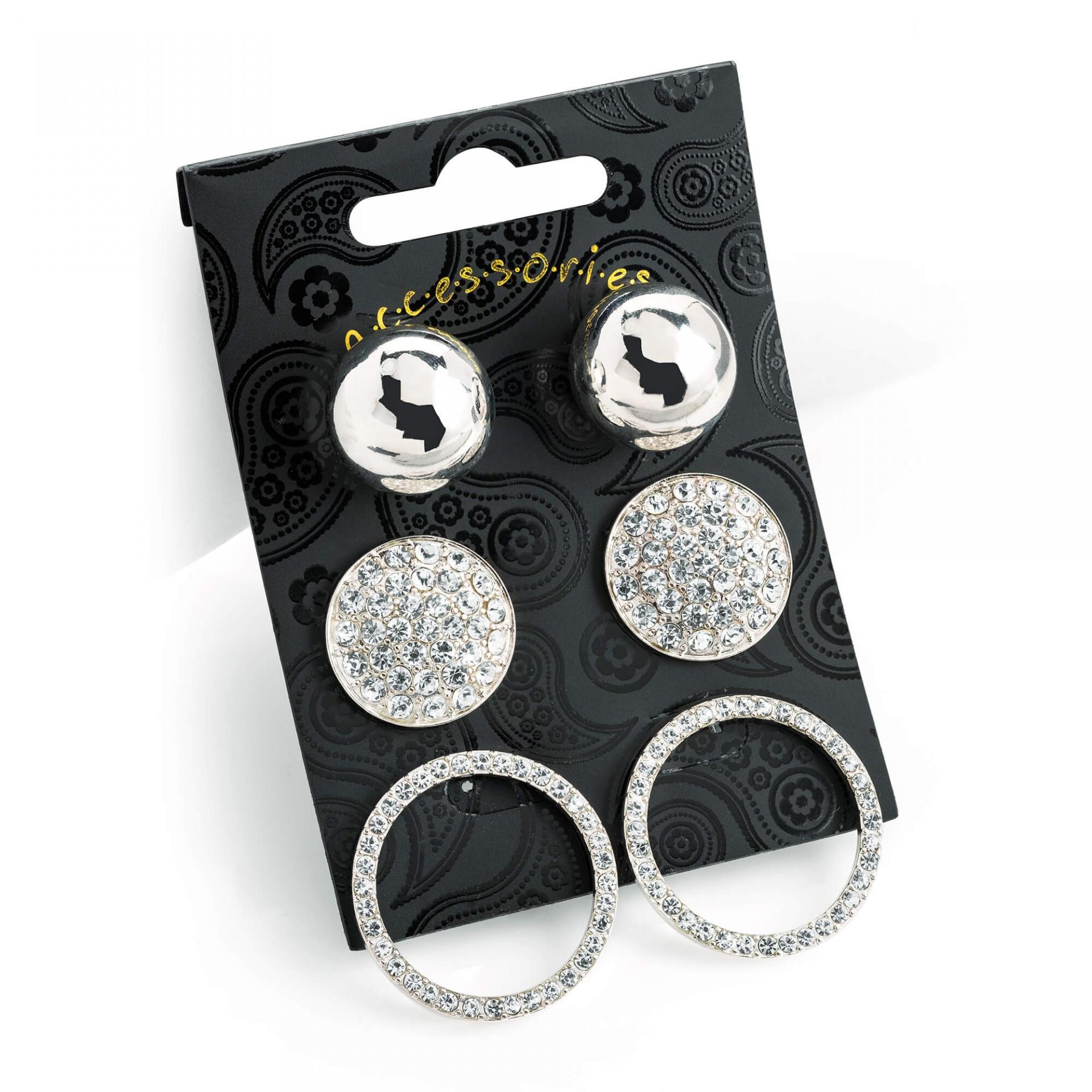 Set de puces d oreilles argentee image 2019
