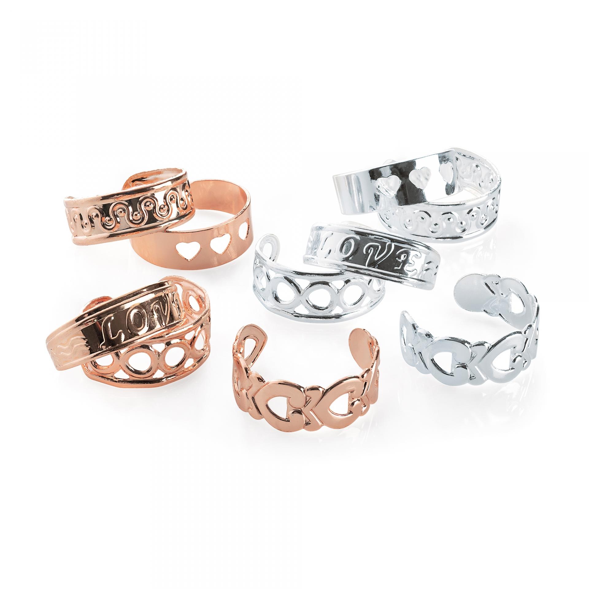 Ste de bague fantaisie austable pour enfant fille
